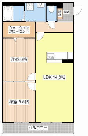 グラン ディアスの物件間取画像